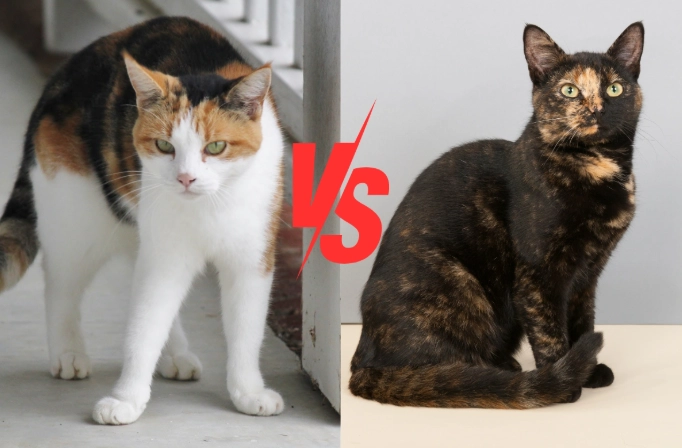 tortoiseshell cat calico difference