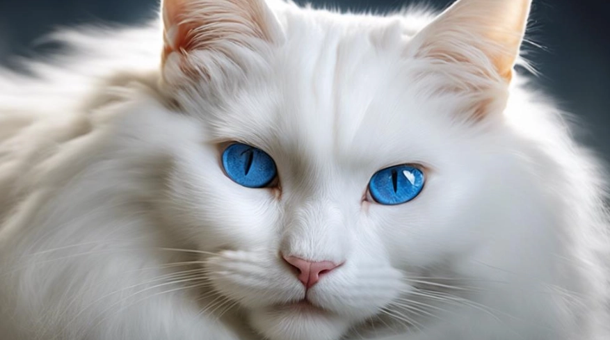 Russian White cat personality