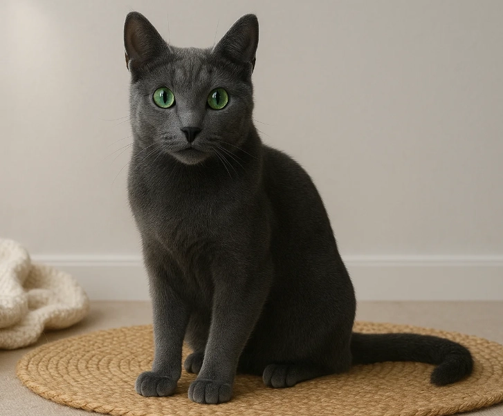 Russian Blue cat personality Russian Blue cat personality