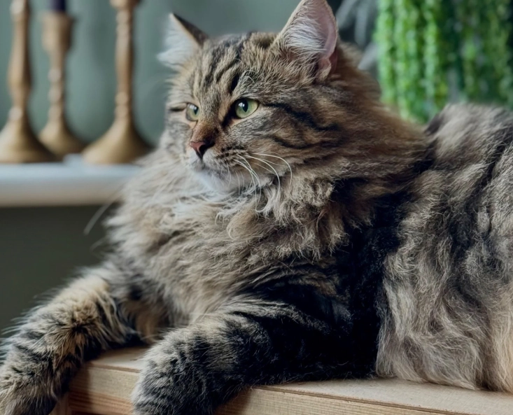 Siberian cat good pet