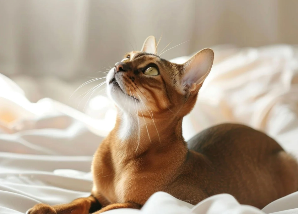 Abyssinian cat ruddy Abyssinian cat ruddy