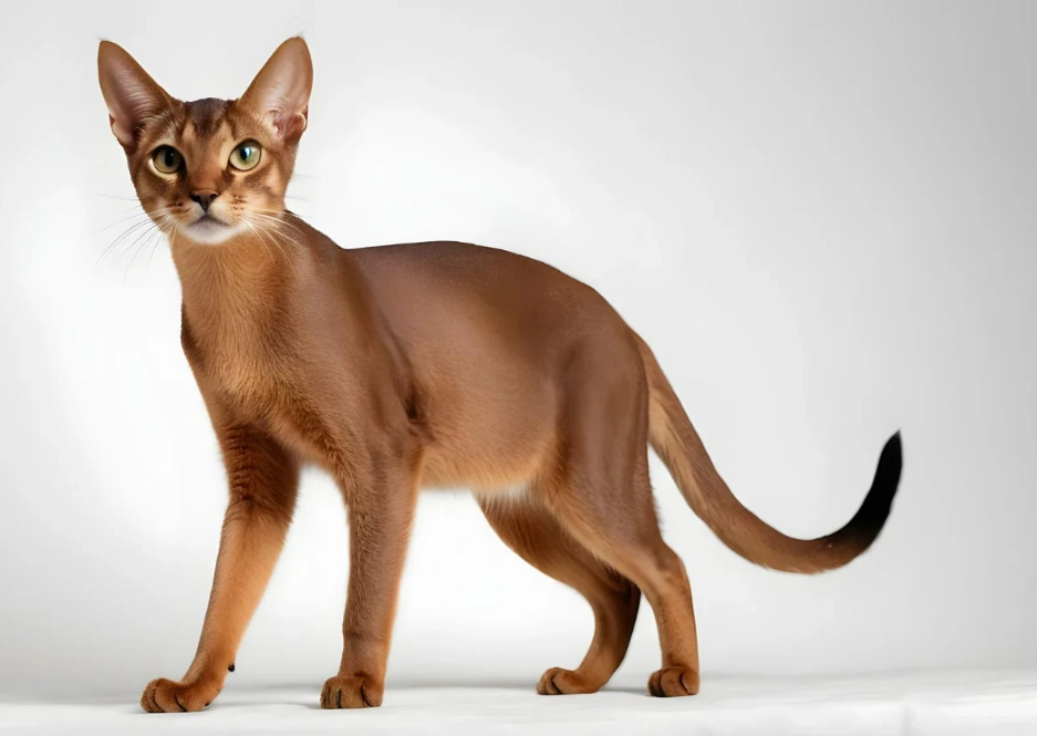 Abyssinian cat colors